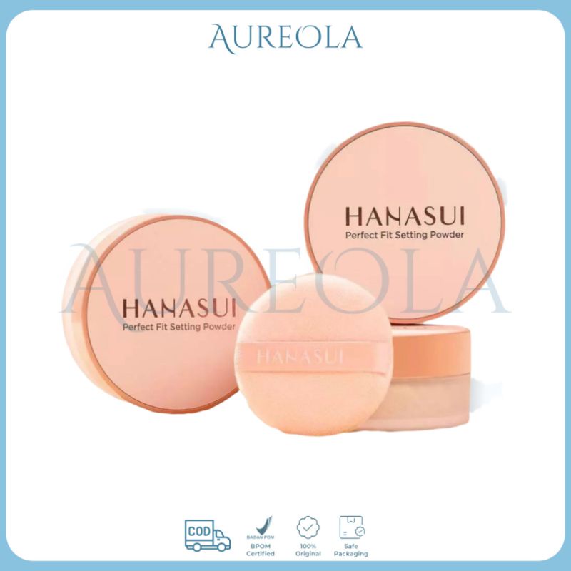 Hanasui Perfect Fit Setting Powder / hanasui loose powder
