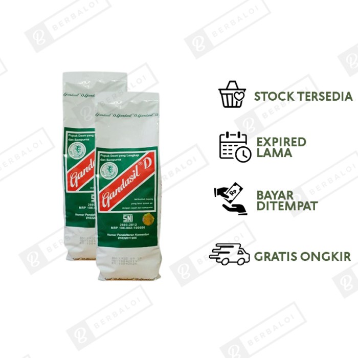 COD Pupuk Khusus Daun Gandasil D Penyubur Tanaman 500 Gram