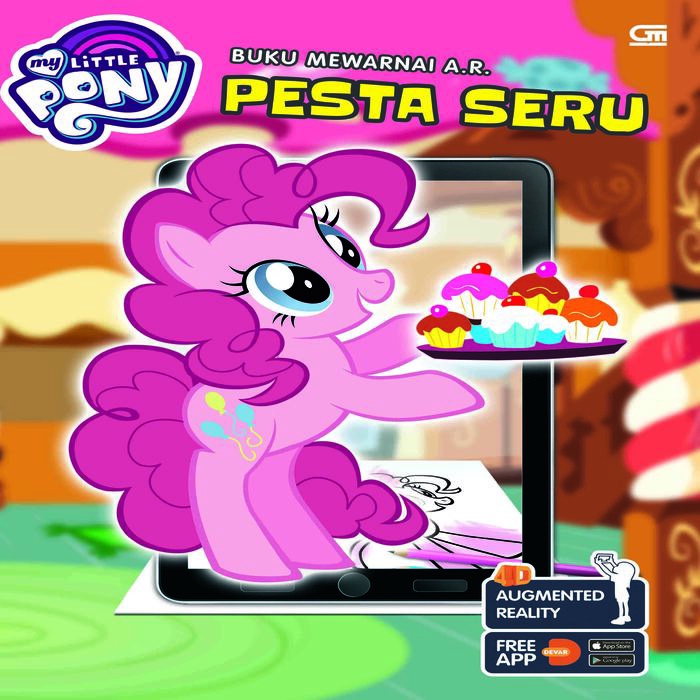 My Little Pony: Buku Mewarnai: Pesta Seru