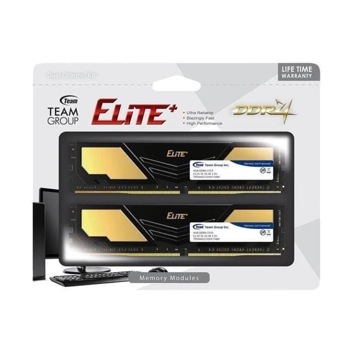 Ram Team Elite Plus DDR4 64GB (2X32GB) 3200Mhz - Team Elite+ 64GB 3200 Mhz