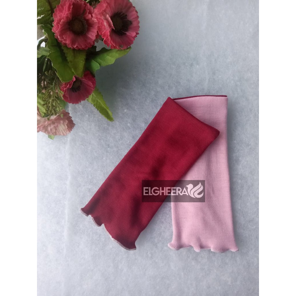 Manset kaos bolbal 15 - 20 CM-14. Marun-Babypink