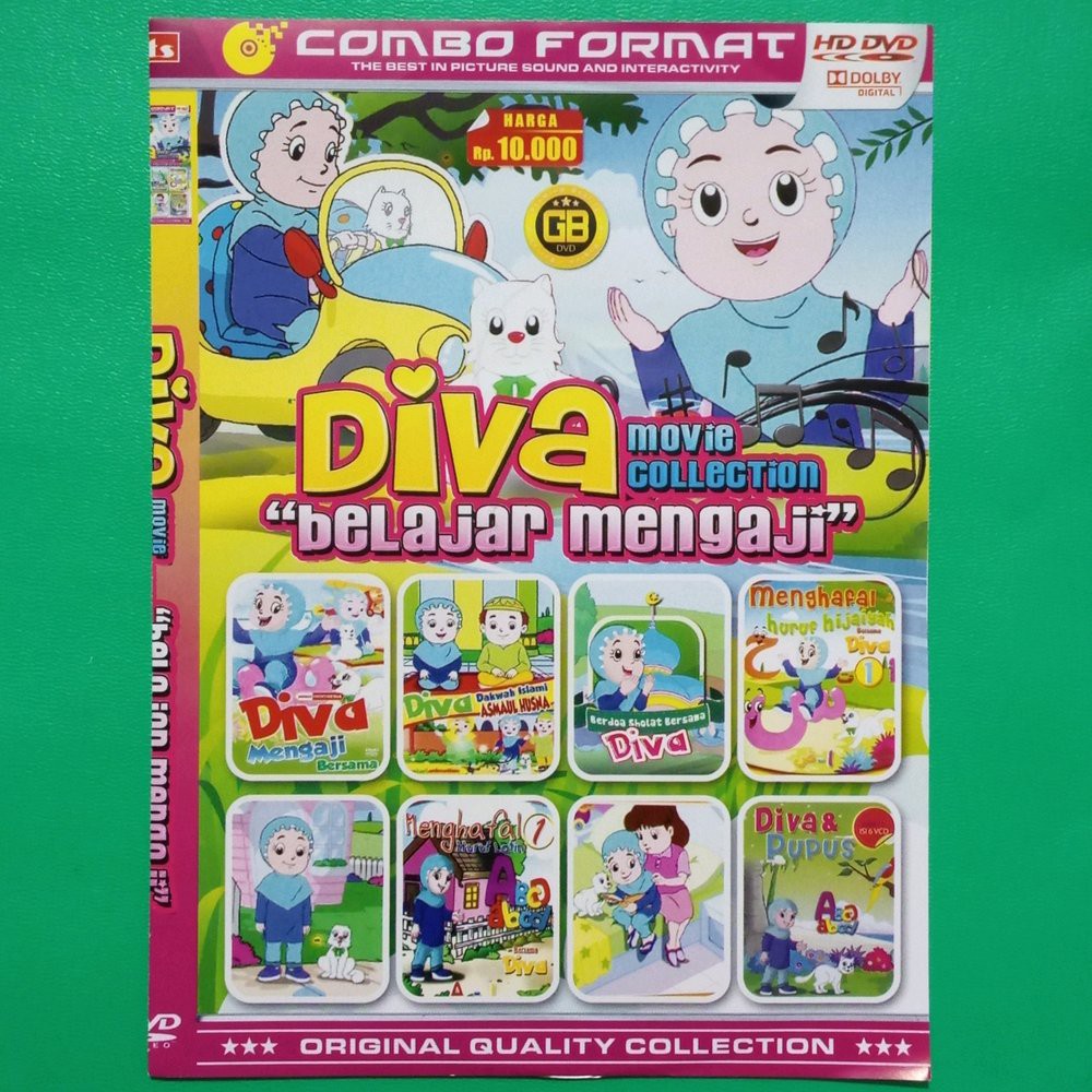 MURAHH DVD Diva belajar mengaji Collection - MURAHH DVD film anak anak
