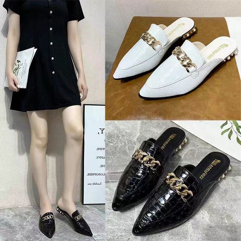 flatshoes S977 sendal sepatu wanita import realpict