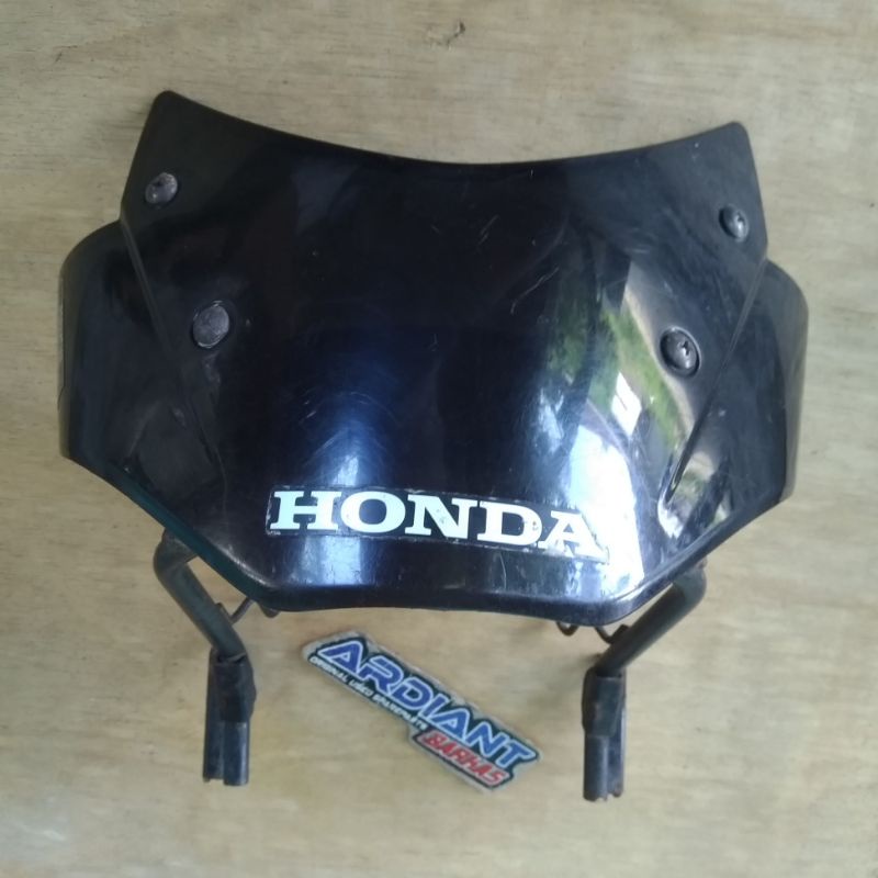 Visor lampu depan set dudukan honda tiger 2000 megapro tiger revo lama tirev 2007 ori