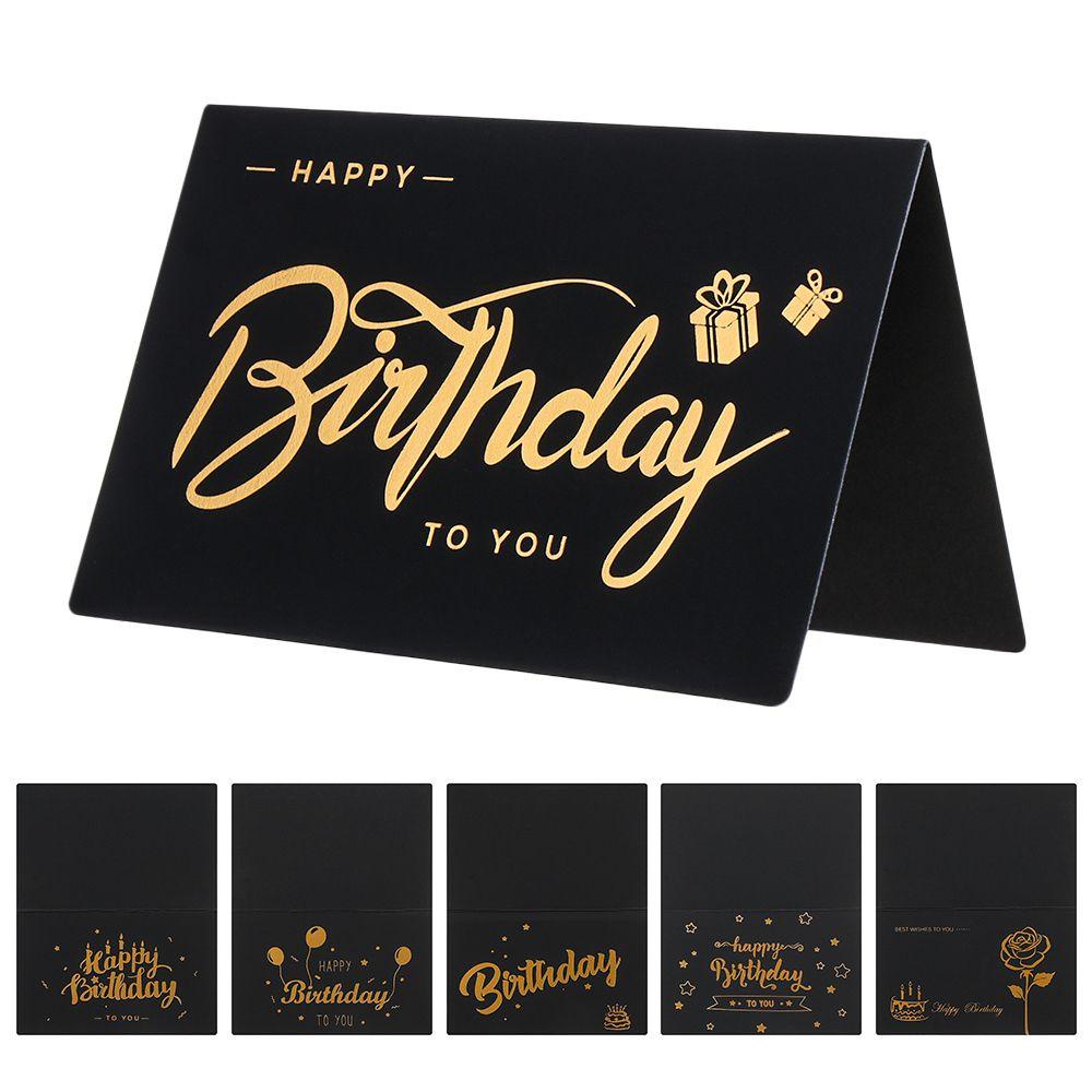 Pineapple Wish Card Bronzing Notecards Kartu Ucapan Hitam Indah