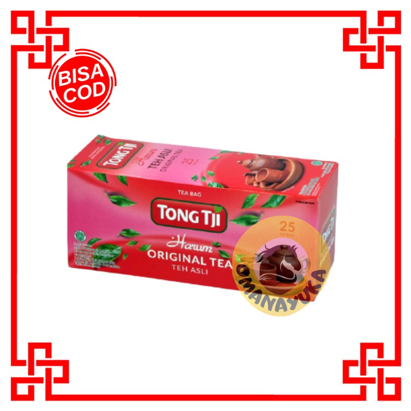 

Tong Tji non Amplop, Original Tea Extra Harum ( Tea Bag/ Teh Celup )