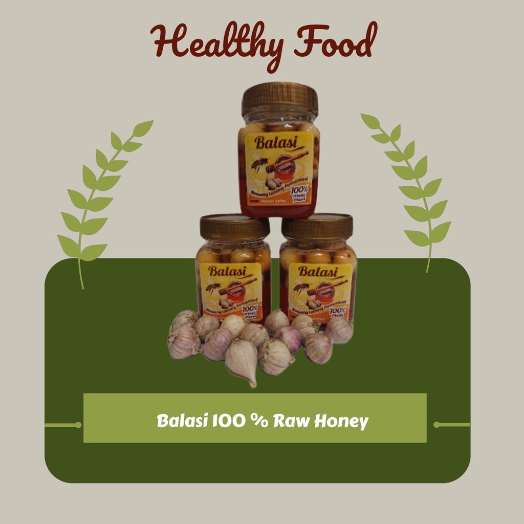 

Fermentasi Bawang Putih Tunggal dan 100 % Madu Asli