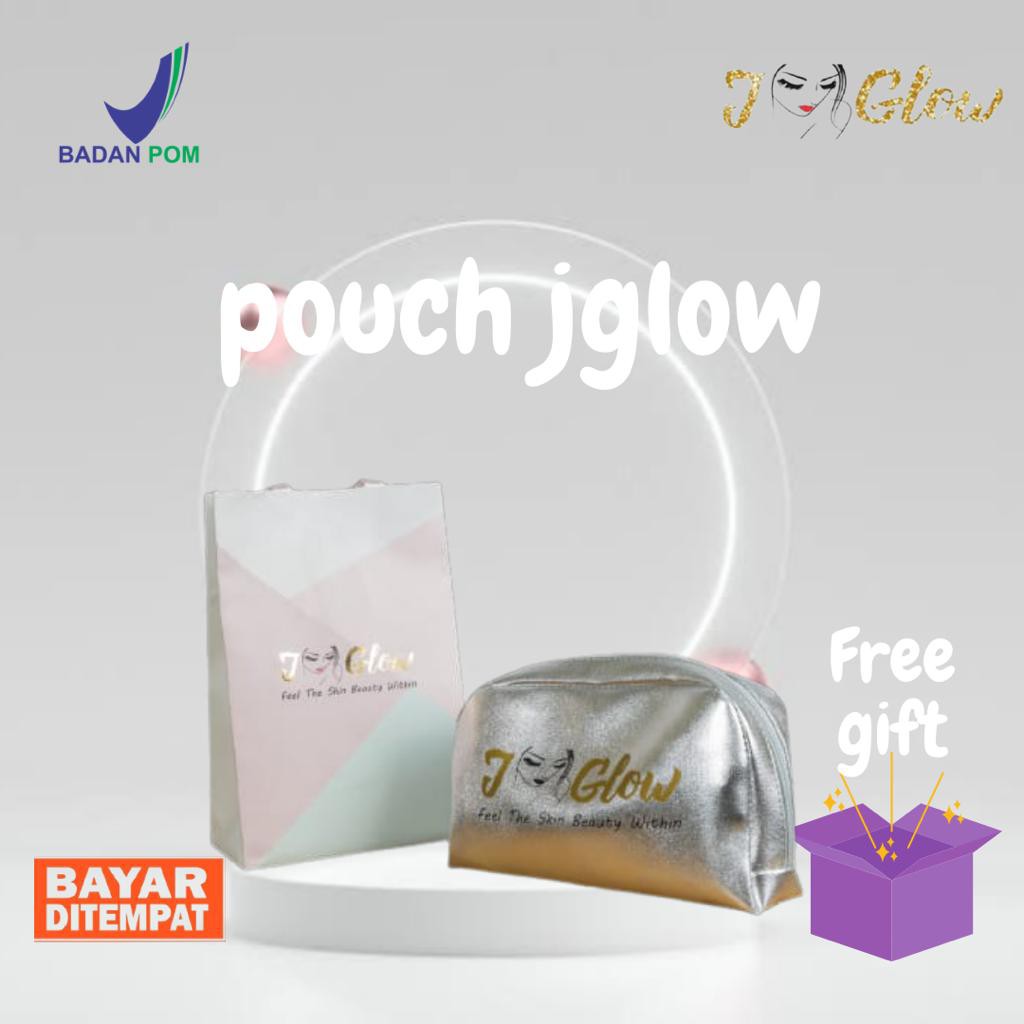 J GLOW POUCH CANTIK DARI JGLOW / POUCH JGLOW CANTIK