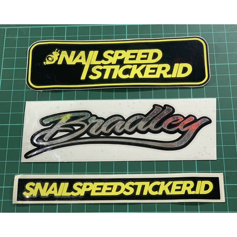 sticker cutting motogp moto gp Bradley 14x4 cm