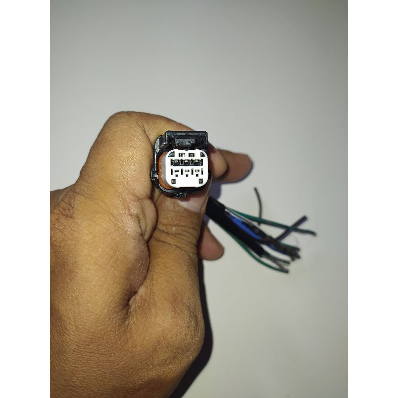 soket lampu headlamp HL pin 6 original Yamaha Fi new Vixion R R15 155 LED