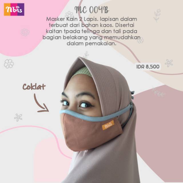 Masker NIBRAS MC 004 (Wrn Tua / Muda)