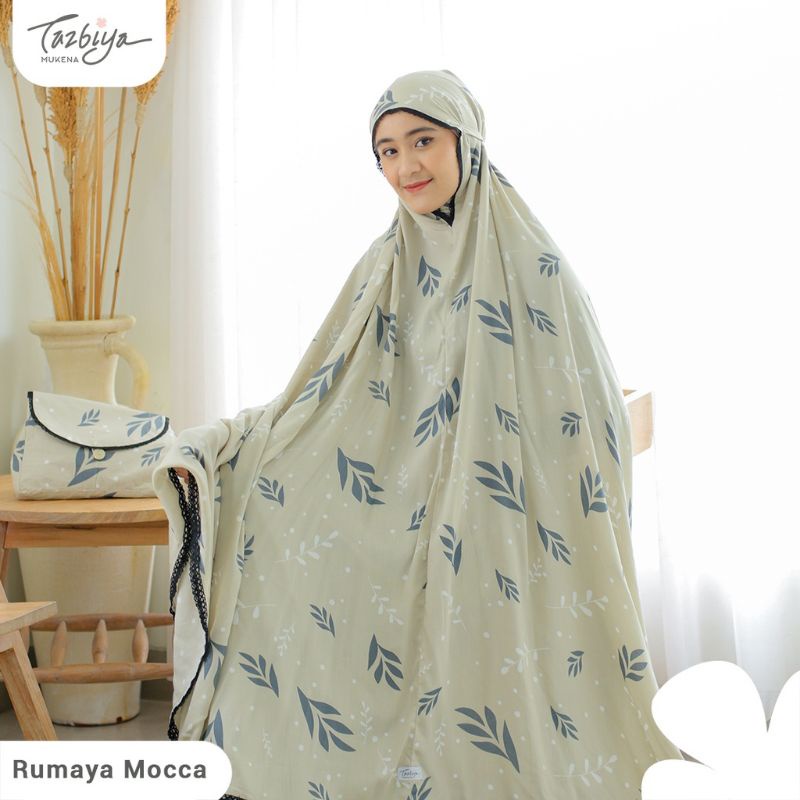 Mukena Tazbiya Allover Rumaya Series Allsize