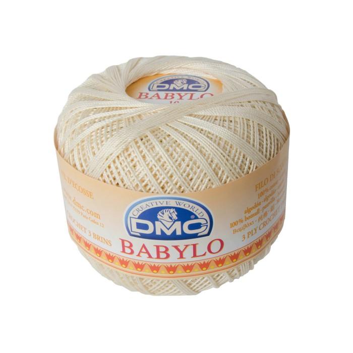 Benang Benang Crochet Dmc Babylo 100 Gram - Ecru