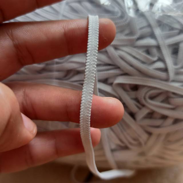 Tali Karet Masker Ukuran 4 mm Pipih