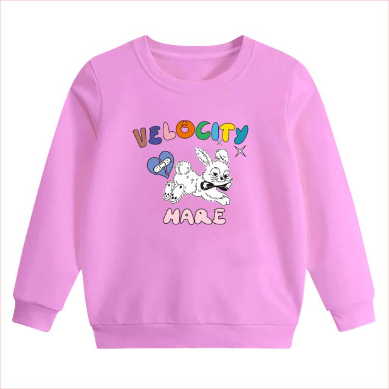 ((IB))SWEATER ANAK2 UNISEX/KELINCI DIGITAL SABLON