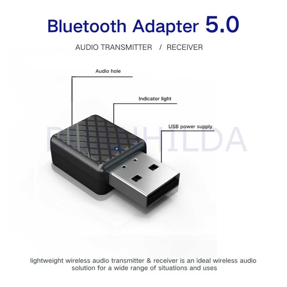 Bluetooth 5.0 Transmitter Receiver Audio Adapter mobil motor burnhilda