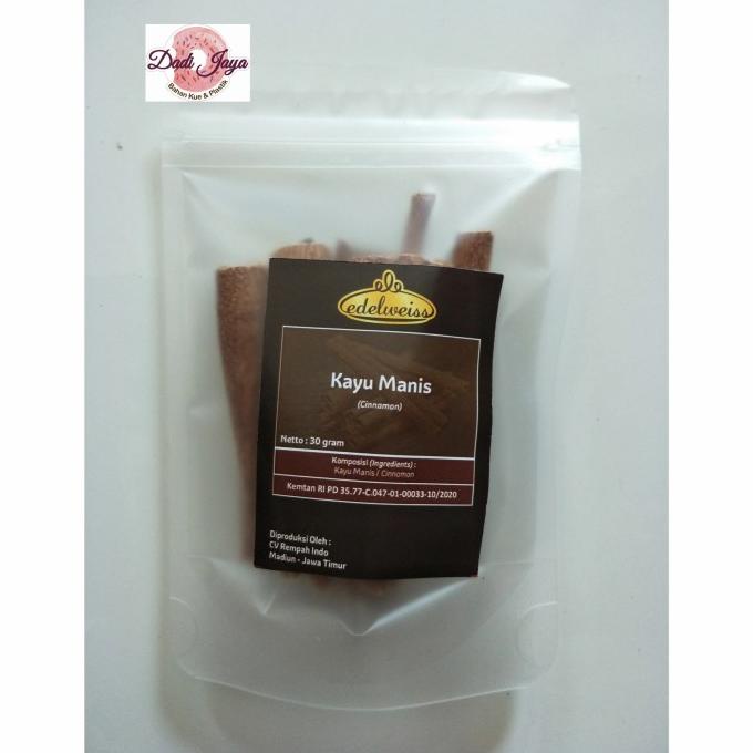 

((((()paling dicari] Edelweis Kayu Manis 30gr