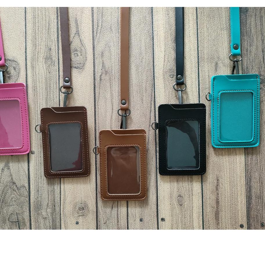 

⇾ Name Tag ID Card Holder Kulit Termurah Berkualitas NameTag ID Card 2 Slot マ