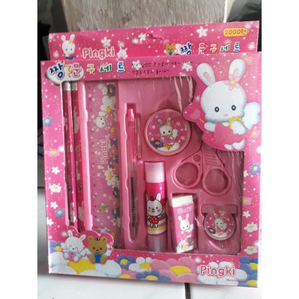 

1 set alat tulis 9 in 1