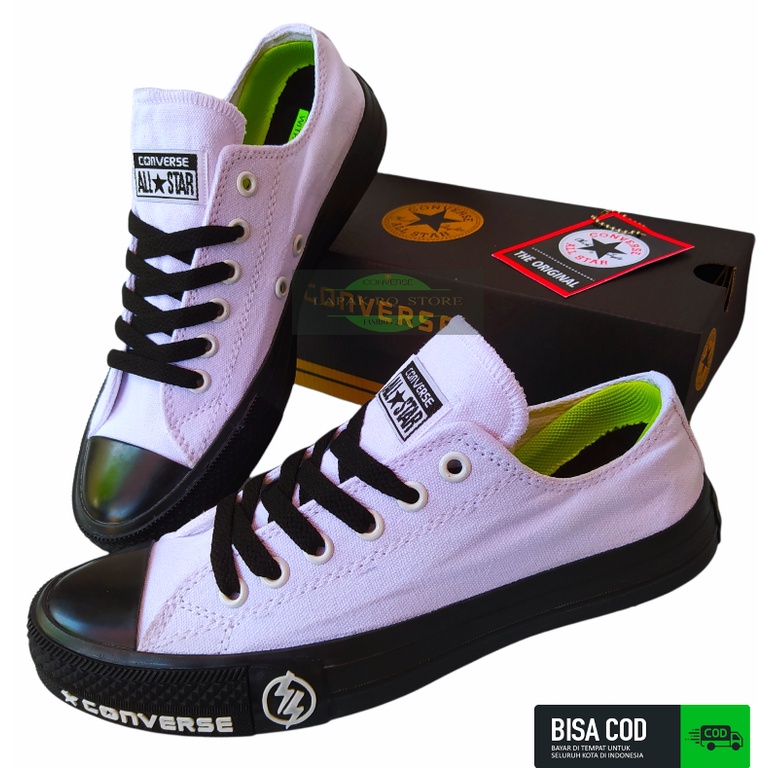 Sepatu Converse70 Chuck Taylor All Star Ct Undefeated Low White/Putih Premium