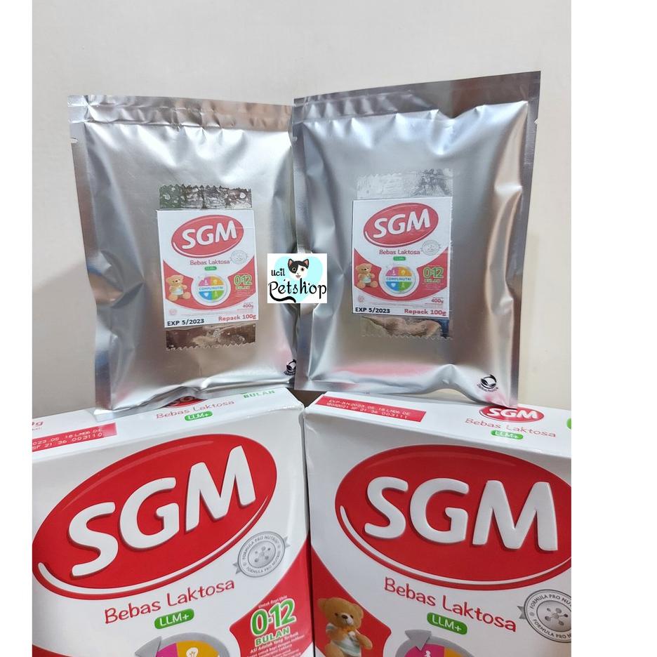 ✨ORIGINAL✨ Susu SGM LLM Bebas Laktosa Repack 100gr untuk Susu Kucing
