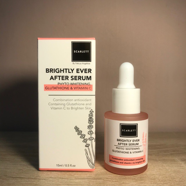 Scarlett Whitening Brightly Ever After Serum 15ml BPOM ORIGINAL Scarlett Brightly Ever After Serum