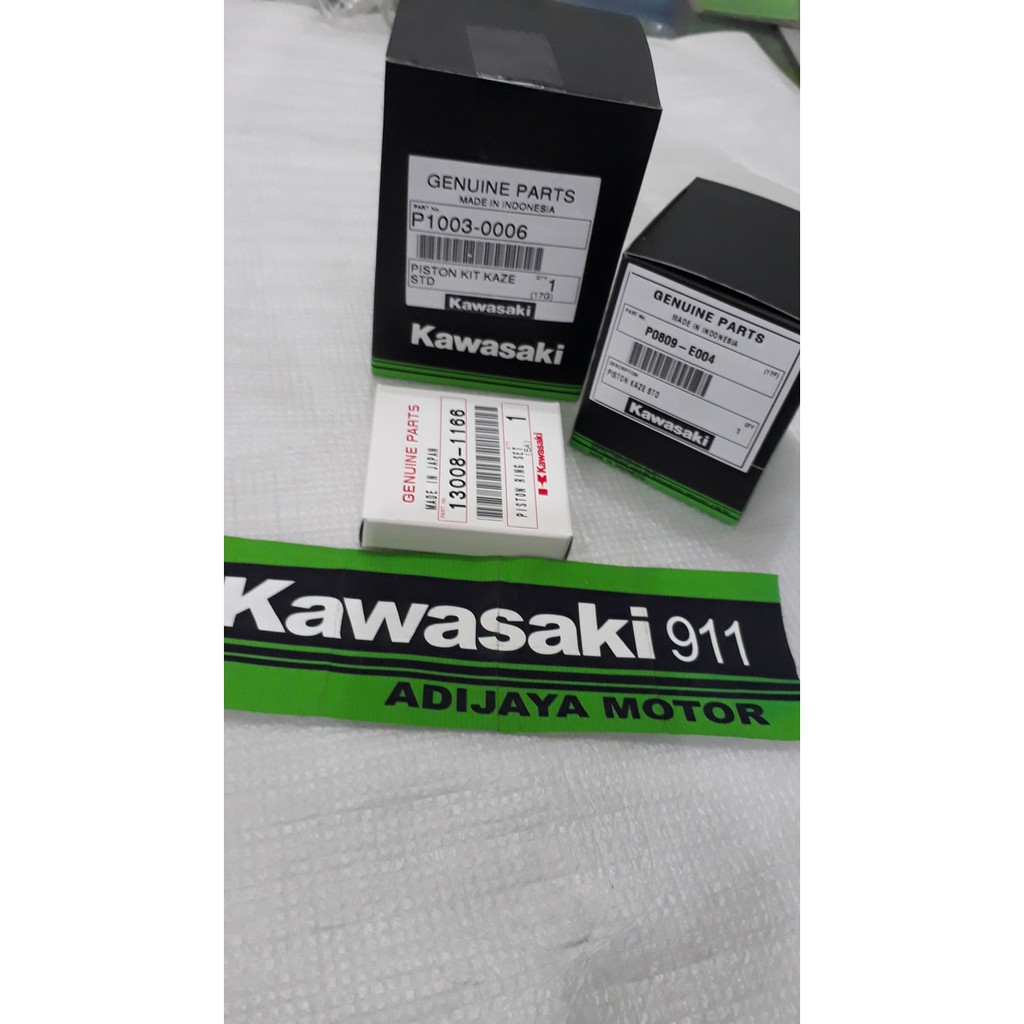 Piston Kit Kawasaki Kaze Standar original