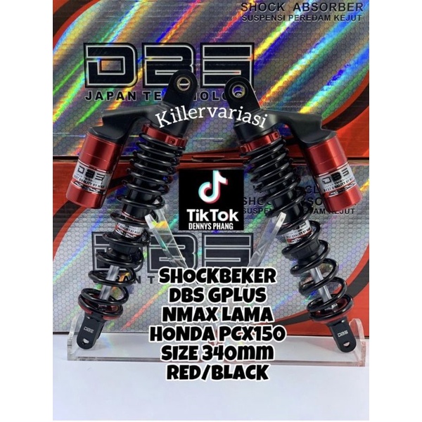 shockbreker shock DBS NMAX LAMA HONDA PCX ukuran 340 double model G PLUS