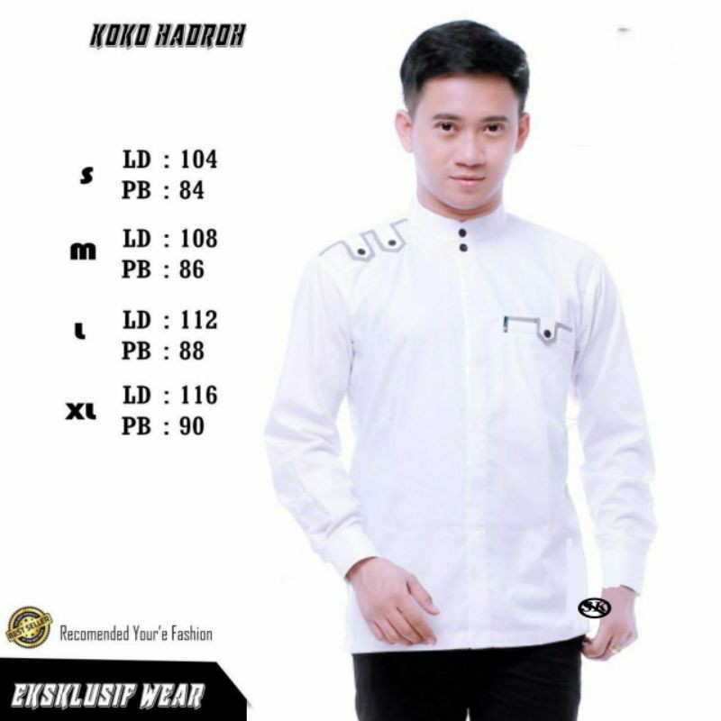 baju Koko syubanul muslimin Koko azzahir Koko hadroh