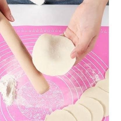 ☇ Alas Adonan Kue Silikon Silicone Mat Matras Kue Tatakan Adonan ◄