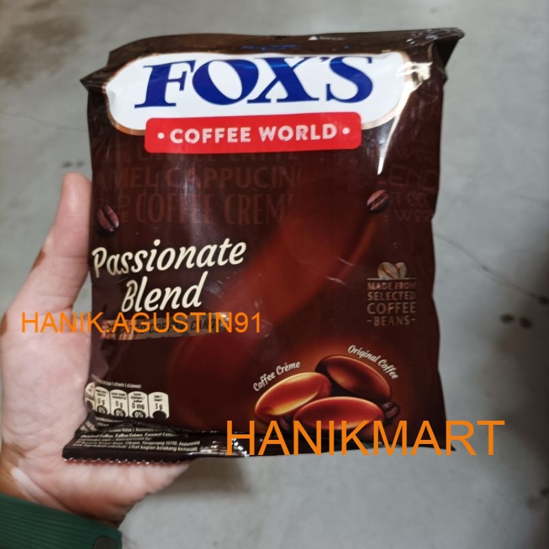 

Permen Fox Foxs Fox's Coffee World Oval Candy 90gram / Permen Kopi Foxs HM91