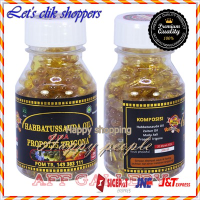 

Habbatussauda Extra Propolis Trigona 200 Kapsul UMS | Habatussauda