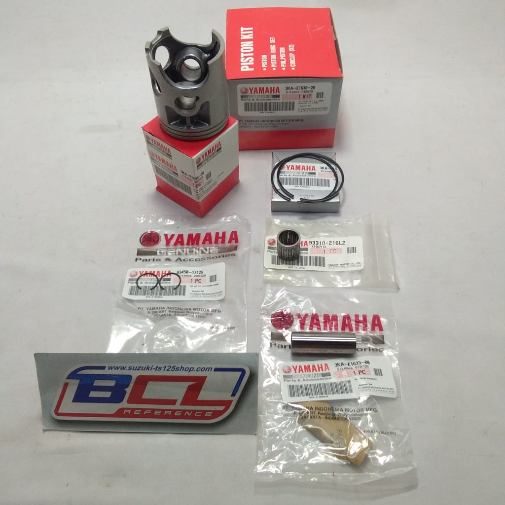 Piston Seher Set Os 50 RX King Original