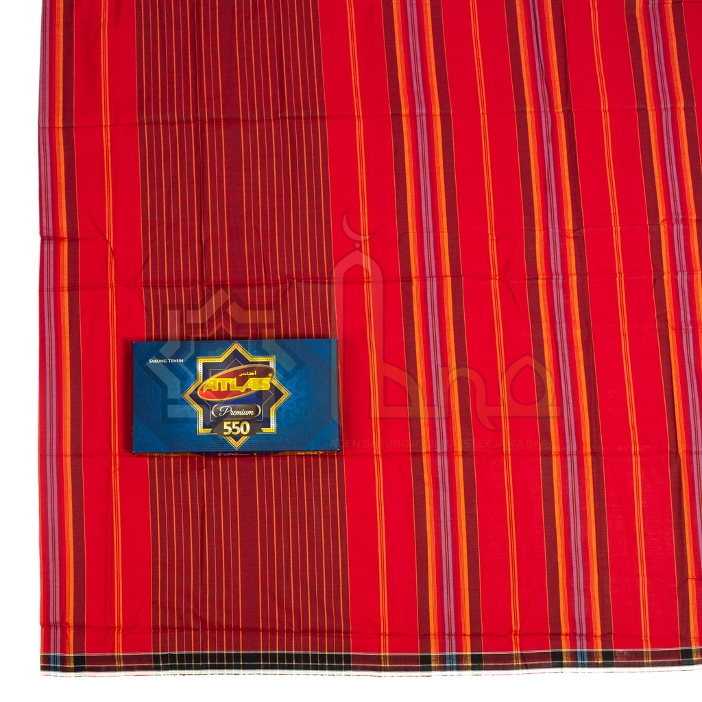 Sarung Atlas Premium 550 Merah