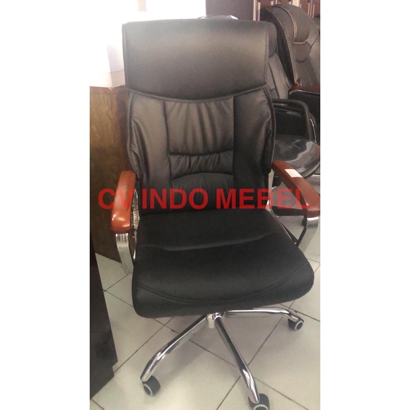 kursi kantor direksi direktur mewah impor besi kayu ready stock makassar murah kursi staff office