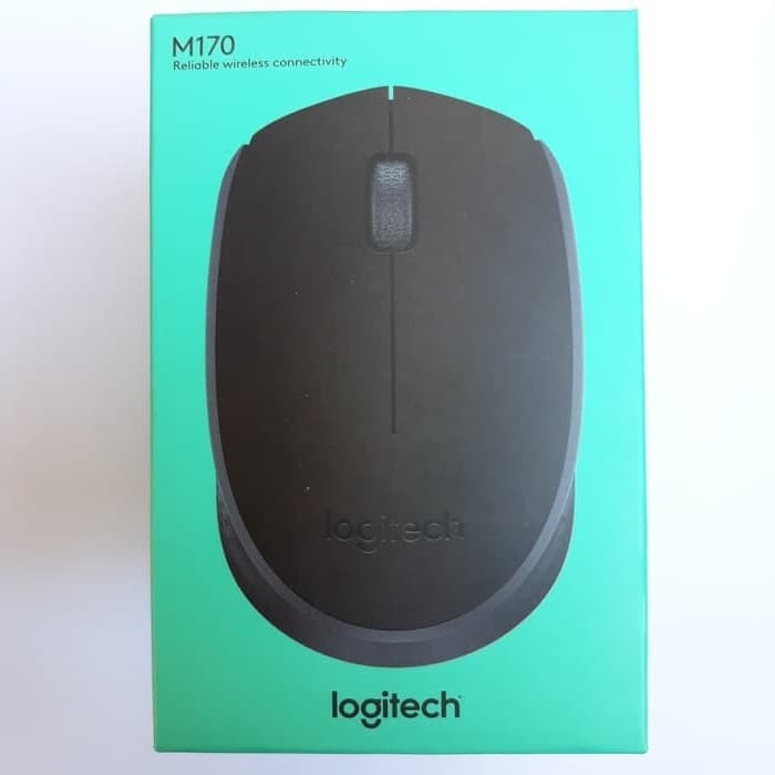 Logitech M170 ORIGINAL - wireless mouse - Garansi Resmi