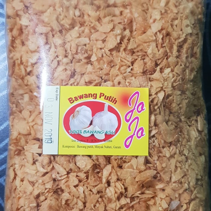 

ds201fs Bawang Putih Goreng Jojo Irisan Sisa Ayakan 1Kg First Hand Dscscv