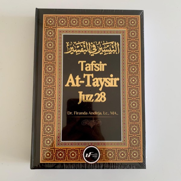 BUKU Tafsir Al-Qur'an Al-Adziim Juz 28 - Firanda Andirja