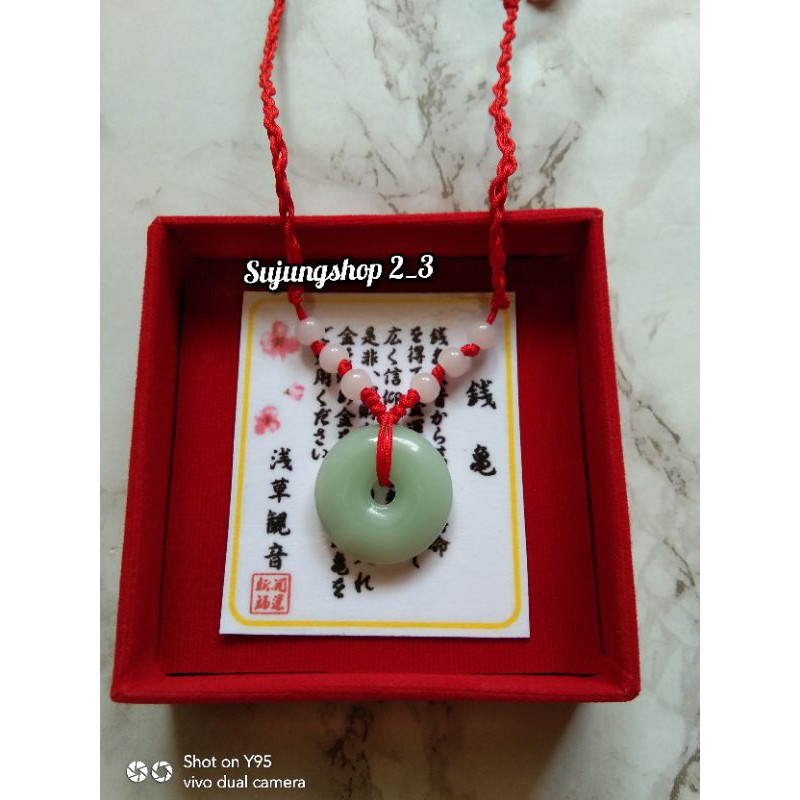 KALUNG GIOK DONAT TALI MERAH PRIA & WANITA