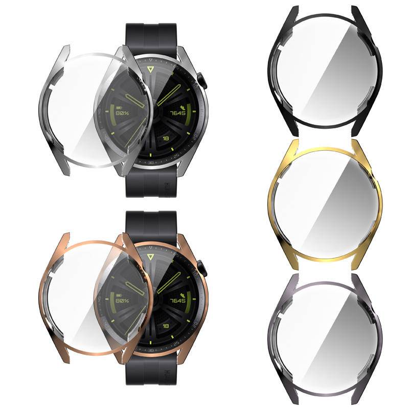 Soft Case Pelindung Layar Bahan TPU Untuk Huawei Watch GT 3 2e 42mm 46mm Magic 2 3 Pro