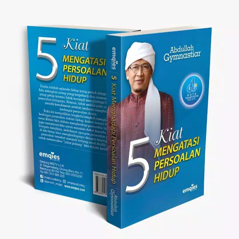 BUKU 5 KIAT PRAKTIS MENGHADAPI PERSOALAN HIDUP - PROMO BUKU AA GYM - BUKU BEST SELLER AA GYM
