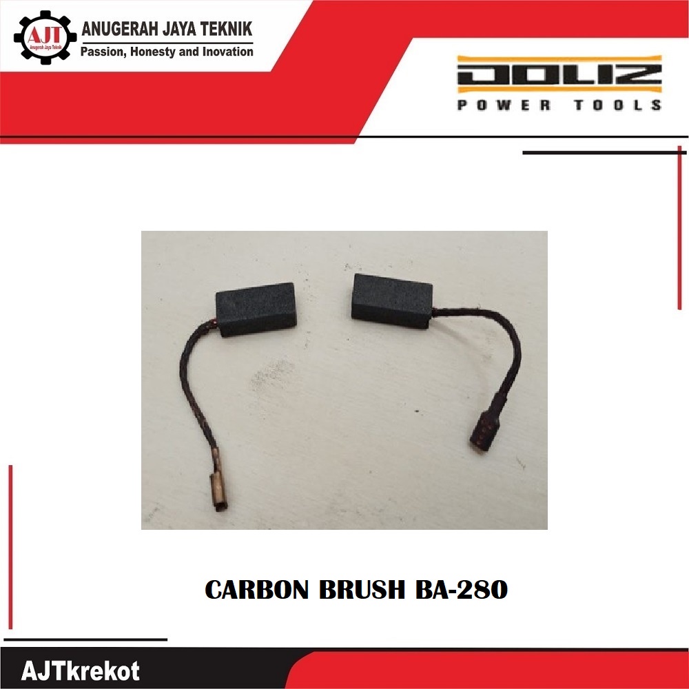 Carbon Brush Doliz BA295 - BA280 - BA670 - BA255 - BA652 - BA662 - BA330 - BA730