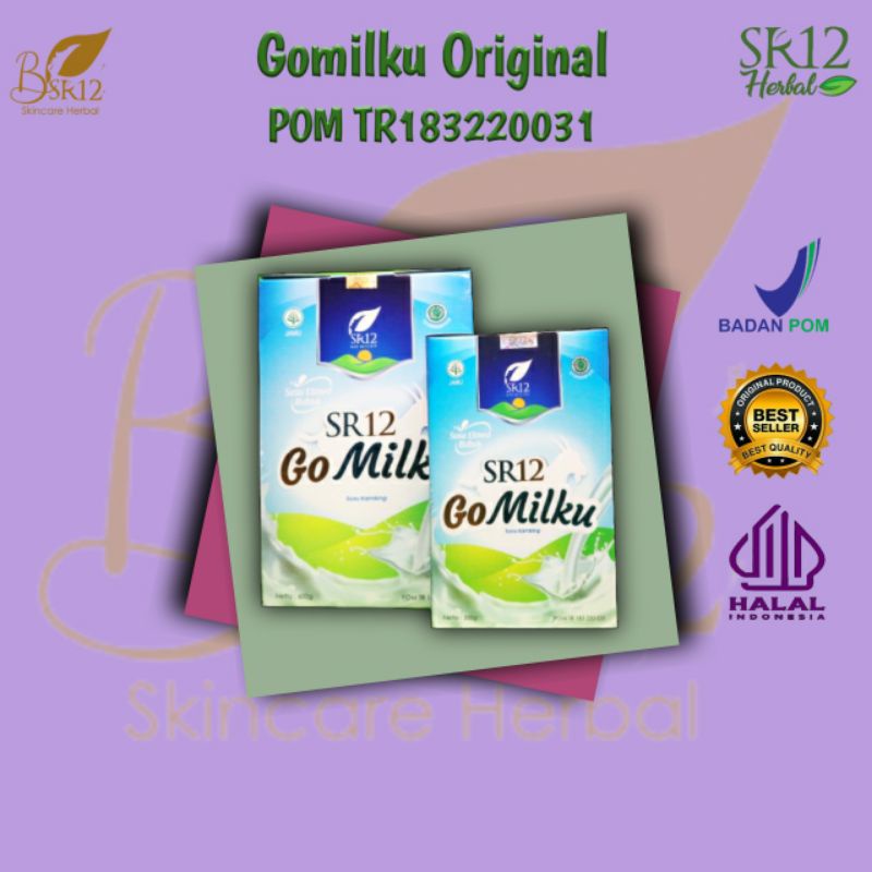 

Susu Kambing Gomilku SR12 / Gomilku Original / Susu Etawa Bubuk / Susu Ibu Hamil / Pelancar Asi