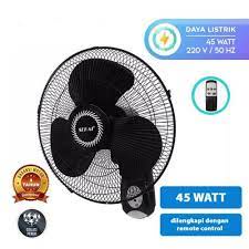 Kipas Angin Dinding / Wallfan SEKAI WFN 1628 R 16 Inch Remote Garansi Resmi