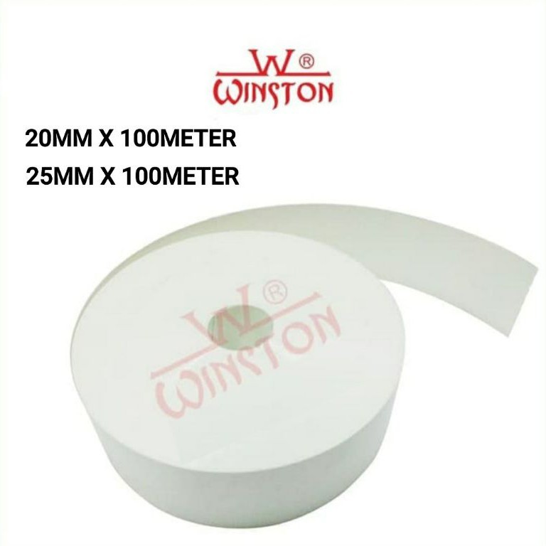 Vinil Putih Dop Dof Edging Putih Plimir PVC Roll 100meter