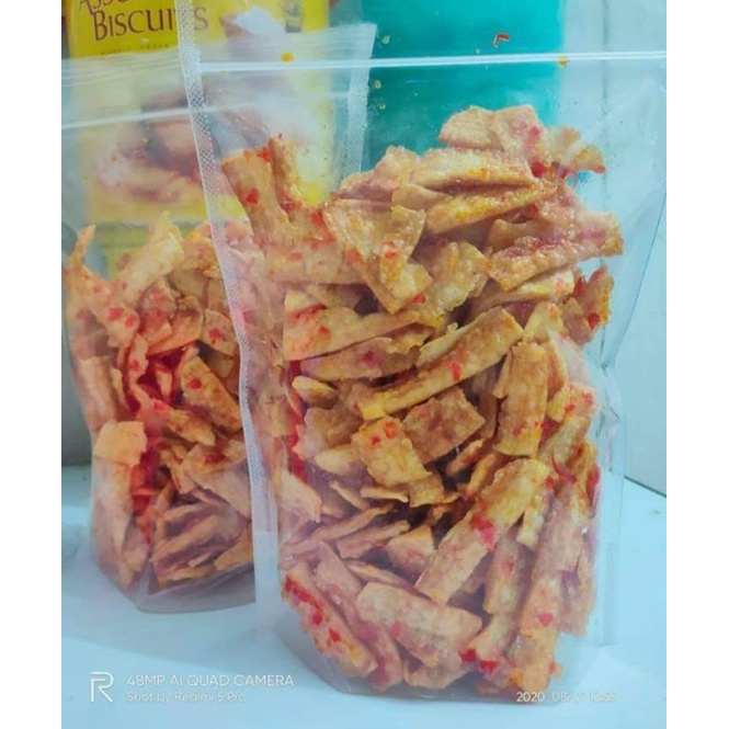 

Manggeleng Singkong Pedas Balado, Asin 250 Gr