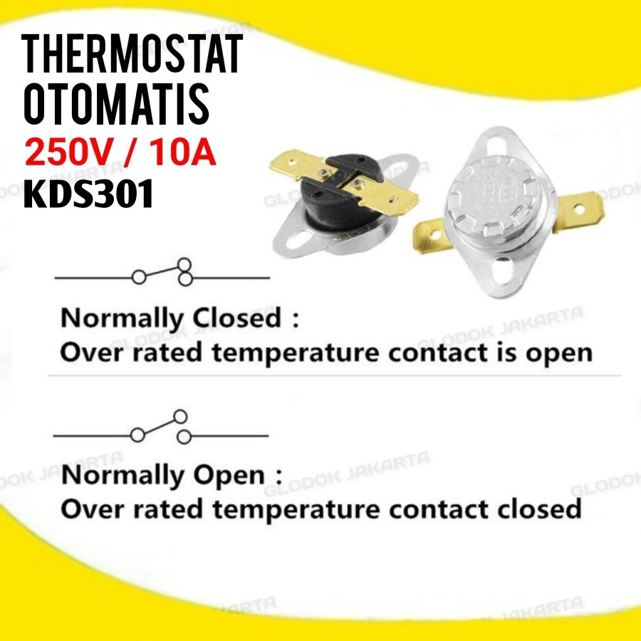 Thermostat Bimetal / Pengatur Suhu Otomatis Dispenser, Magic Com