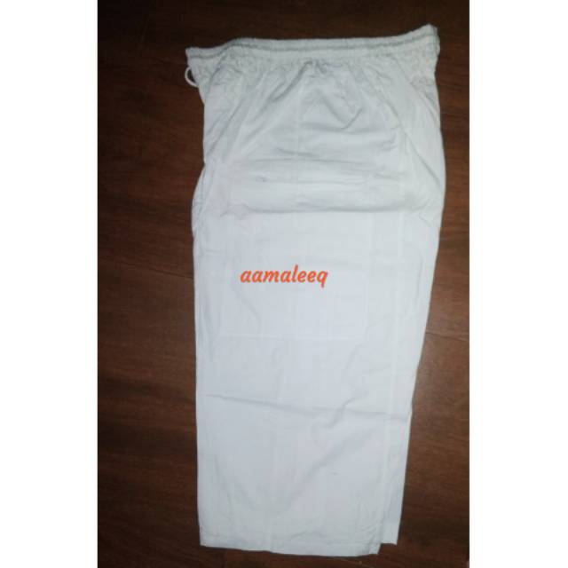 Celana sirwal 7/8 putih