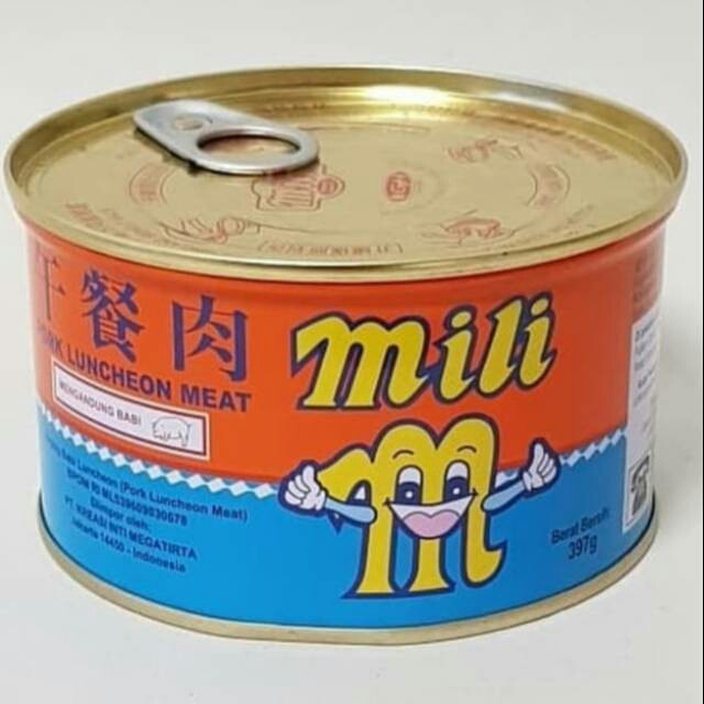 

Mili pork luncheon meat