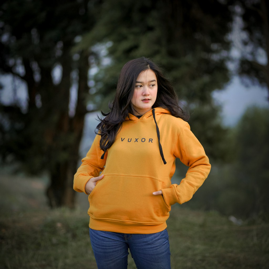 Vuxor Hoodie Basic Mustard